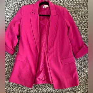 Philosophy HOT pink blazer szS
